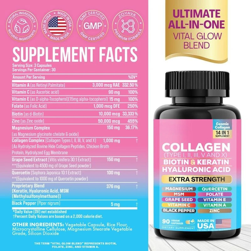 Forever Young Set - NAD+ & Collagen All-in-One Supplement Combo