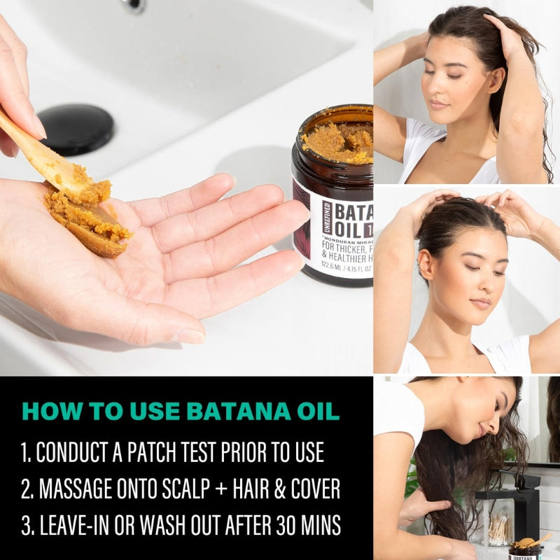 Batana Oil – Naturally Stronger, Shinier, Thicker Hair