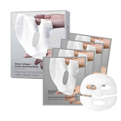 Deep Collagen Facial Mask (4Pcs)