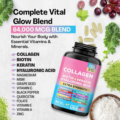 Forever Young Set - NAD+ & Collagen All-in-One Supplement Combo