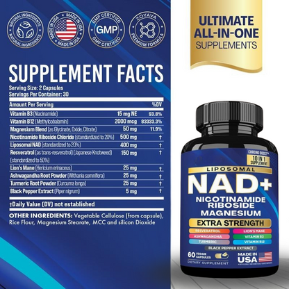 Forever Young Set - NAD+ & Collagen All-in-One Supplement Combo