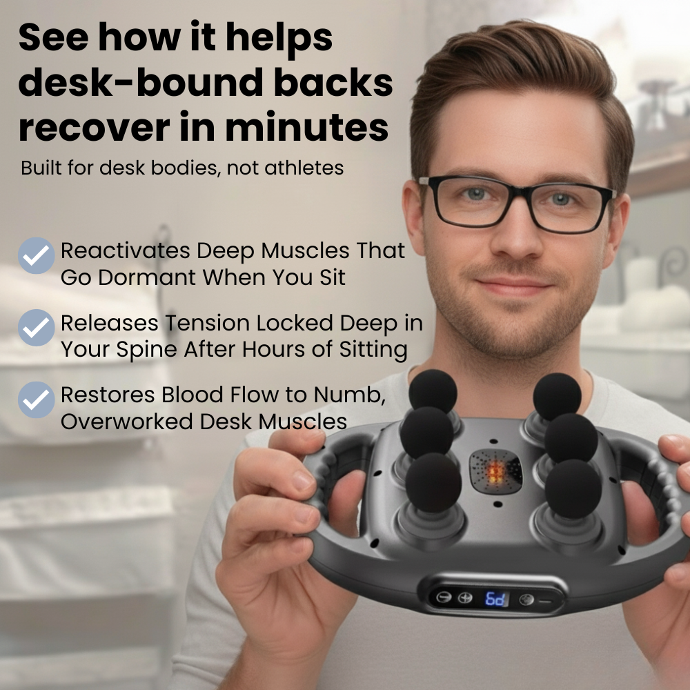 KneeDex™ 6-Head Massager